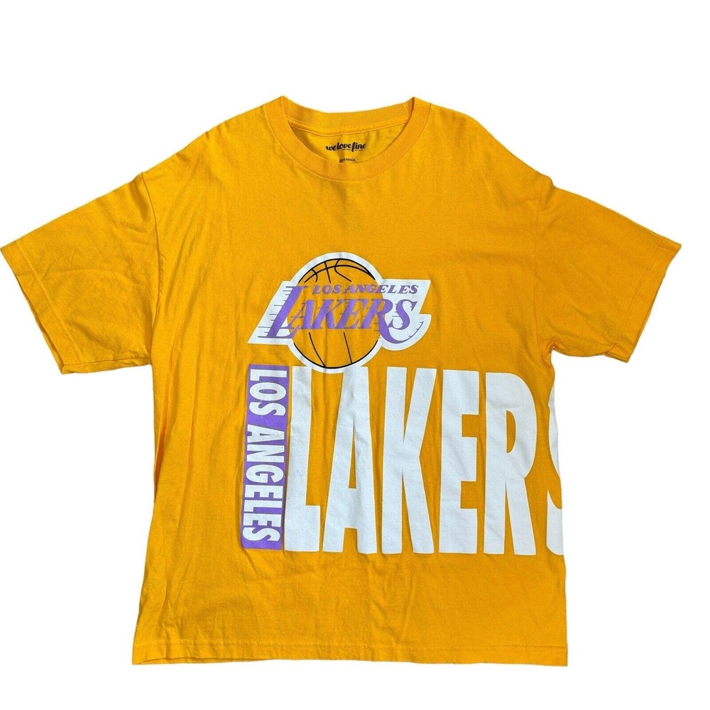 L A Lakers T Shirt Men Size XL Hardwood Classic We Love Fine For Fans T-Shirt